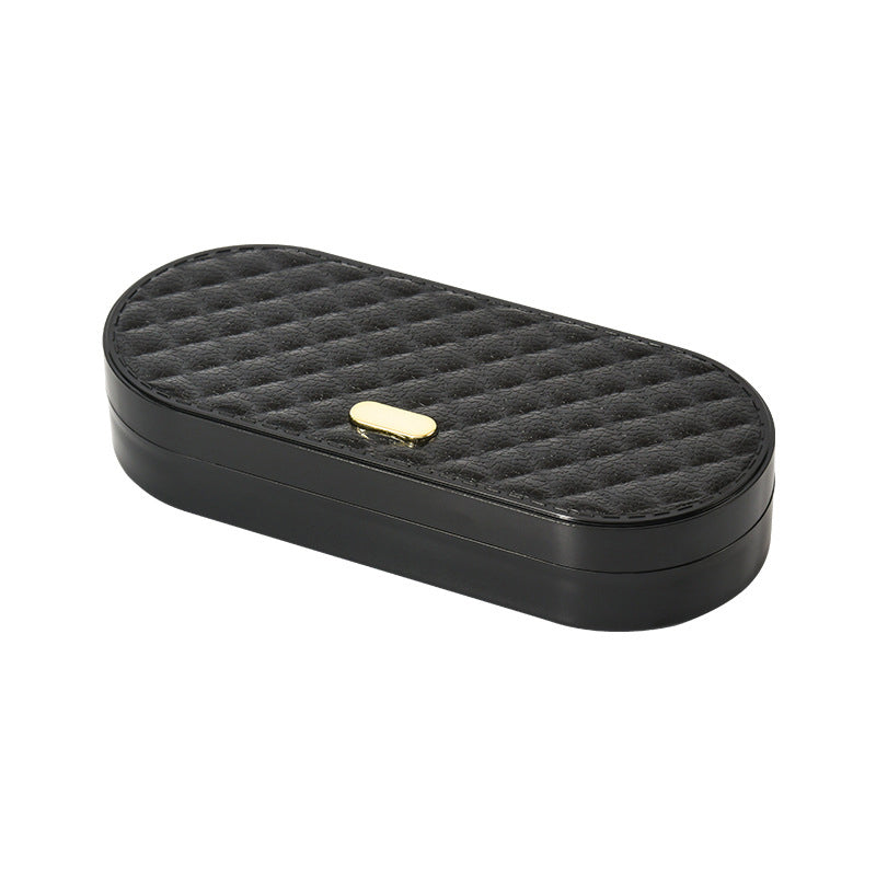 Stichora Nähset im Doppel-Etui | 20 bunte Spulen & Leder-Maßband | Kompakt & organisiert | 19,5×8,5×3,8 cm