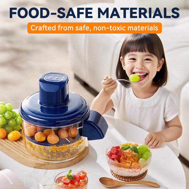 PeelMatic – Perfekt geschälte Früchte in Sekundenschnelle