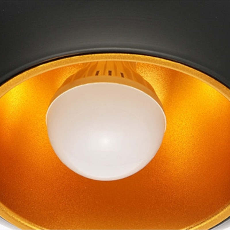 LED Hängeleuchte LumiAstra | Modernes Design | Höhenverstellbar | Metall Schwarz-Weiß