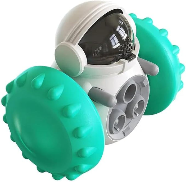 Petello Futterroboter für Hunde & Katzen | 3-in-1 Spiel, Intelligenz & Snackspaß | Selbstbalancierend & Ohne Batterien