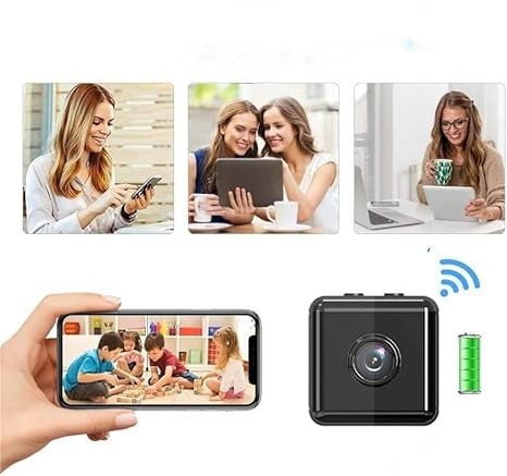 WLAN Überwachungskamera SecureView Mini | 1080P Full HD | Wetterfest & Kabellos | App-Steuerung & Nachtsicht