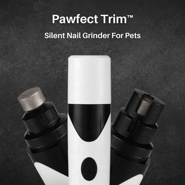 ClawEase Tiernagelschleifer Leise & Präzise | Diamant-Schleifkopf | Für Hunde & Katzen jeder Größe