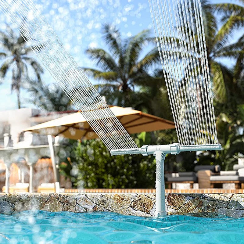 SunSpray – Der leuchtende Wasserbogen für Ihren Sommertraum!