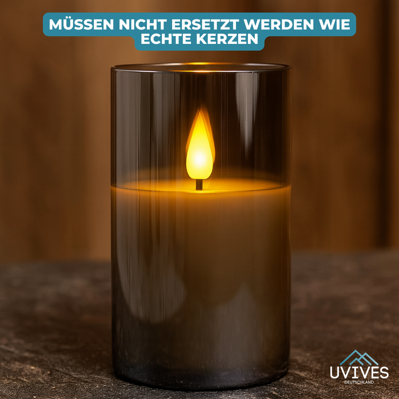 LuxCandly – Warmes Leuchten, das echte Flammen nachahmt!
