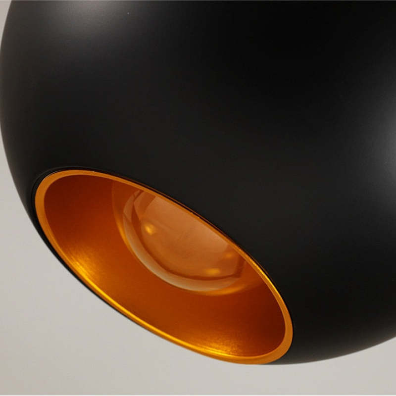 LED Hängeleuchte LumiAstra | Modernes Design | Höhenverstellbar | Metall Schwarz-Weiß