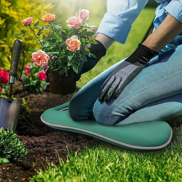 Floracura Gartenkniekissen mit Memory-Schaum | Wasserfest & Atmungsaktiv | Für Gartenarbeit & Outdoor-Aktivitäten