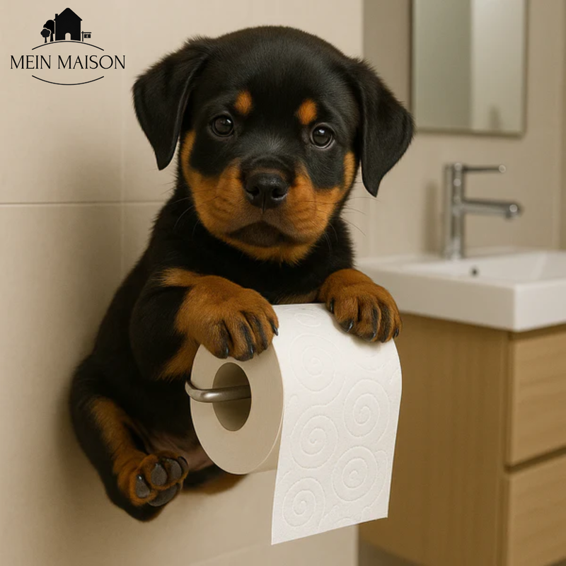 PawRoll – Der tierisch charmante Klopapierhalter!