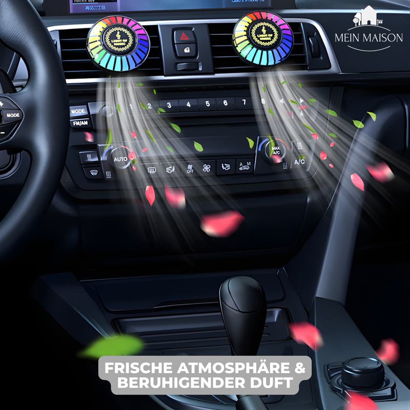 GlowRide FX – Veredeln Sie Ihr Auto mit Musik, Licht und Duft!