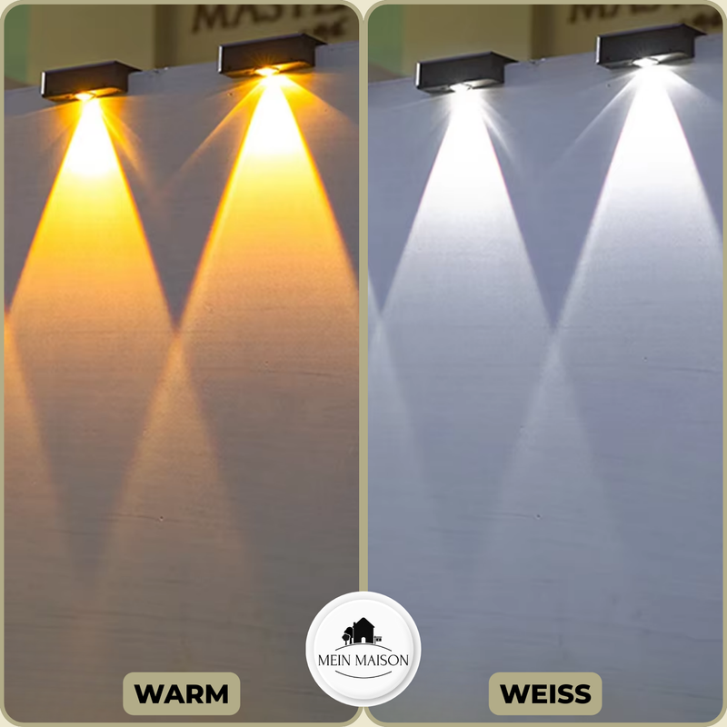 Solario Gartenleuchte | Solar LED | Warm- & Buntlicht | IP65 Wasserdicht