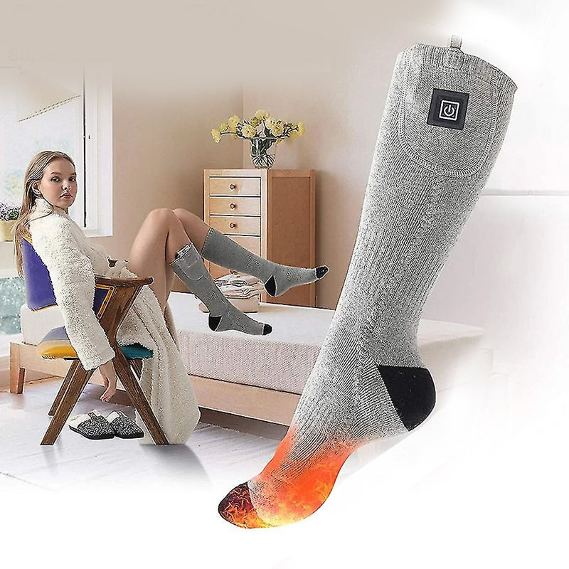 Beheizte Socken ThermoLuxe | Wiederaufladbar | Einstellbare Temperatur | Bis zu 8 h Wärme