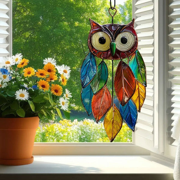 LumoOwl – Die magische Farb-Eule fürs Fenster!