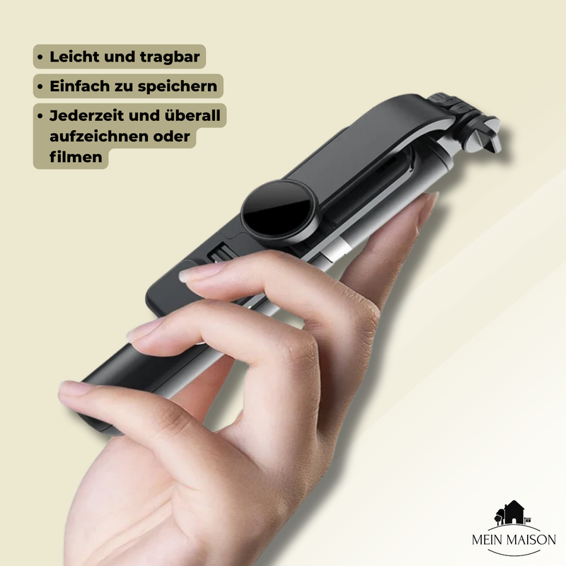 SnapPro – Dein 6-in-1 Bluetooth-Selfie-Stick für perfekte Aufnahmen