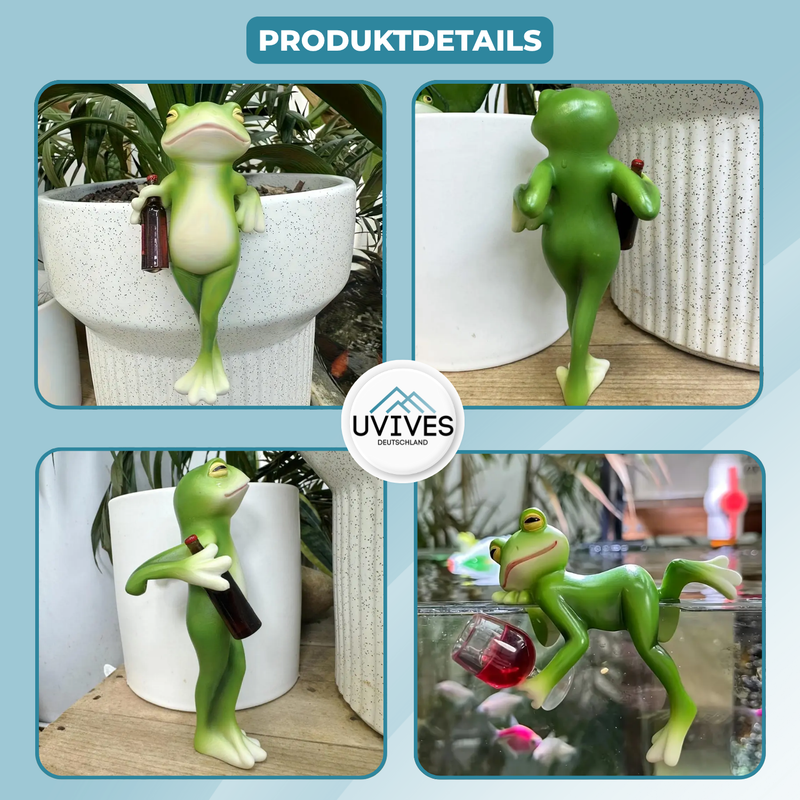 FrogWhimsy – Die freche Deko für Töpfe & Gärten!