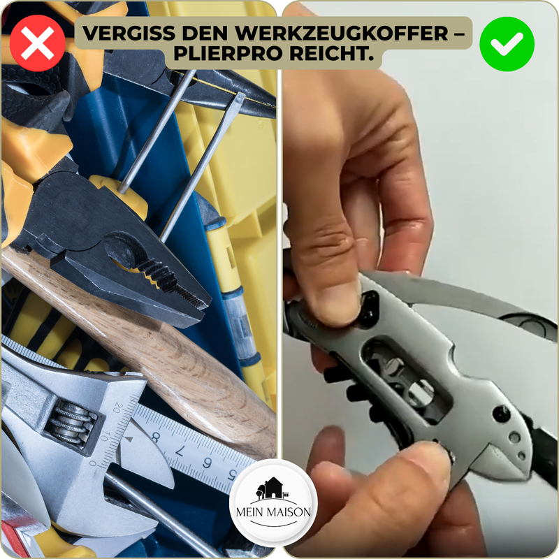 PlierPro™ - Das 12-in-1-Multitool für jede Aufgabe