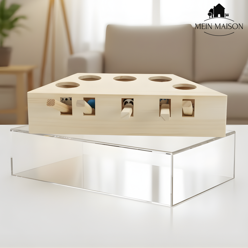 PawFun Holz – Unbegrenzter Spielspaß für zufriedene Katzen