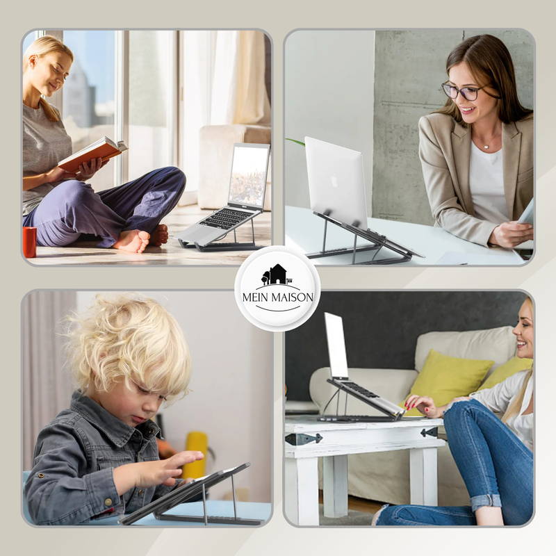 ProDock Ständer – 8-in-1 Laptop-Erhöhung und Hub kombiniert!