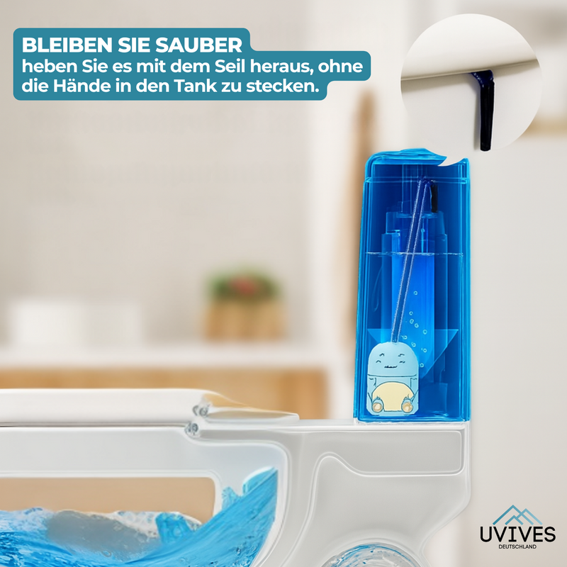 CleanDino – Die saubere Lösung für deine Toilette