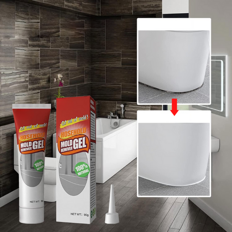SchimmEx Schimmelentferner Gel | Tiefenwirksam & Geruchslos | 250 ml | Für Bad, Wände & Fugen