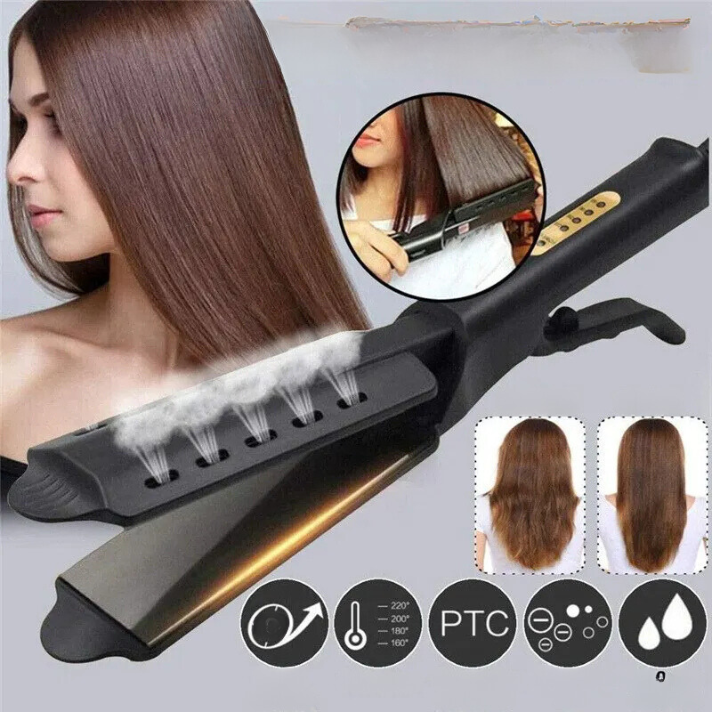 Glätteisen & Lockenstab Vellura DuoStyler | 2-in-1 Stylinggerät | 160–220 °C | Nano-Keramik | Schnelles Aufheizen
