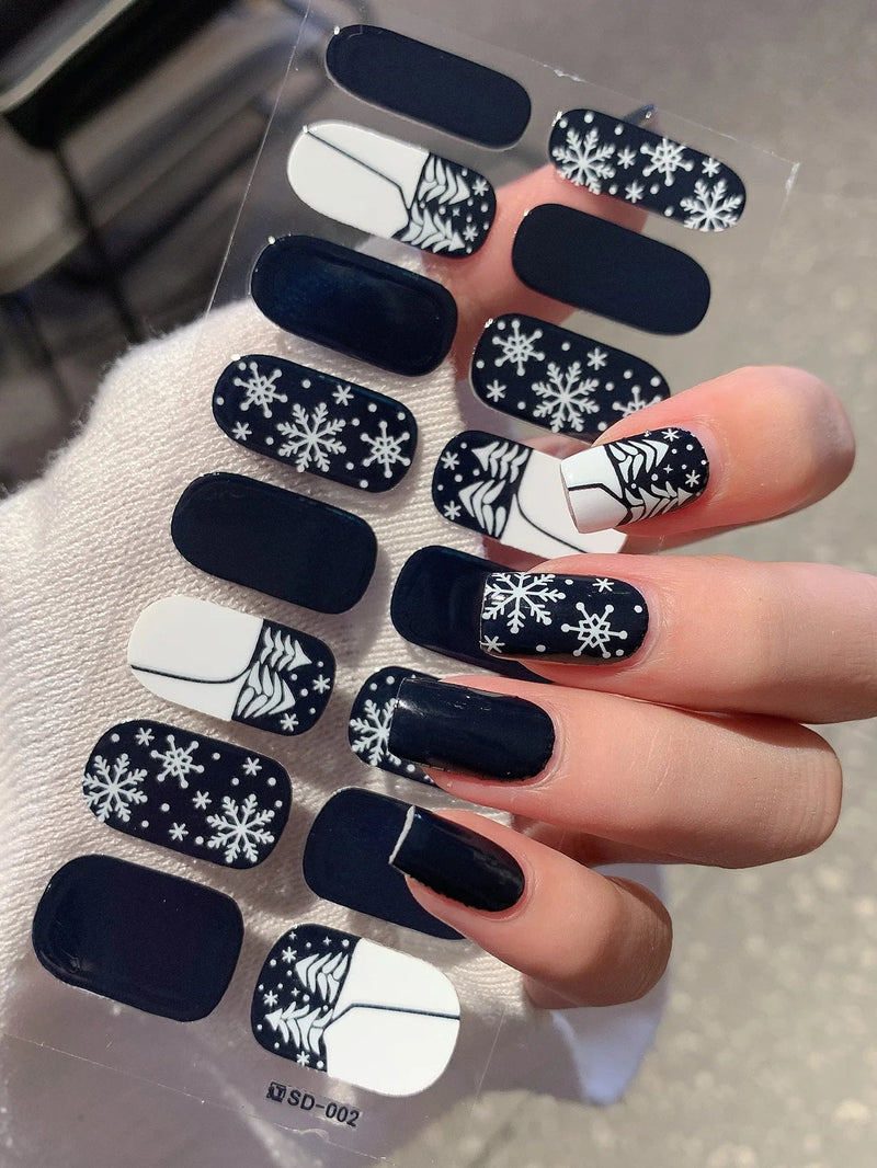 GlitzNail – Festliche Weihnachtsnägel Schnell, Komplett Ohne Salon