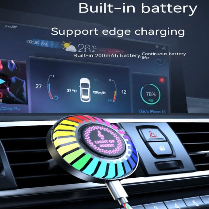 GlowRide FX – Veredeln Sie Ihr Auto mit Musik, Licht und Duft!