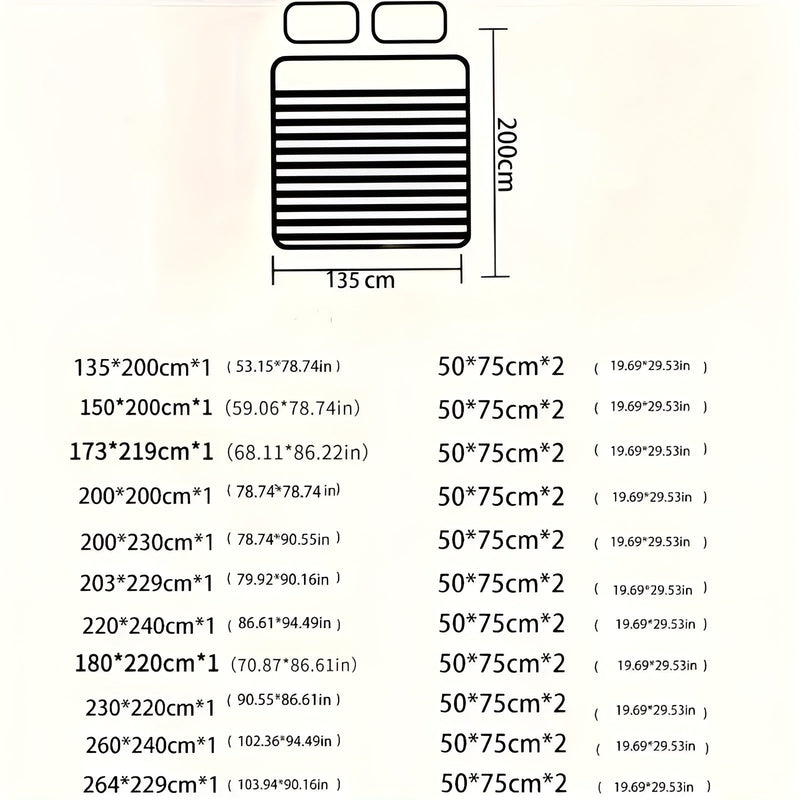 Flanell-Bettwäsche CottonHaven | 100 % Baumwolle | Weich, Hautfreundlich & Pflegeleicht | 3-teiliges Set