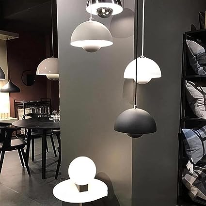 Pendelleuchte Skandilux | Halbkuppel-Design | Verstellbar | Metall Bunt