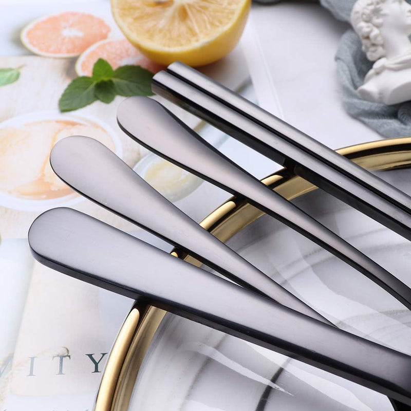 Besteckset GoCutlery | 4-teilig für unterwegs | Edelstahl & BPA-frei | Mit Transportetui