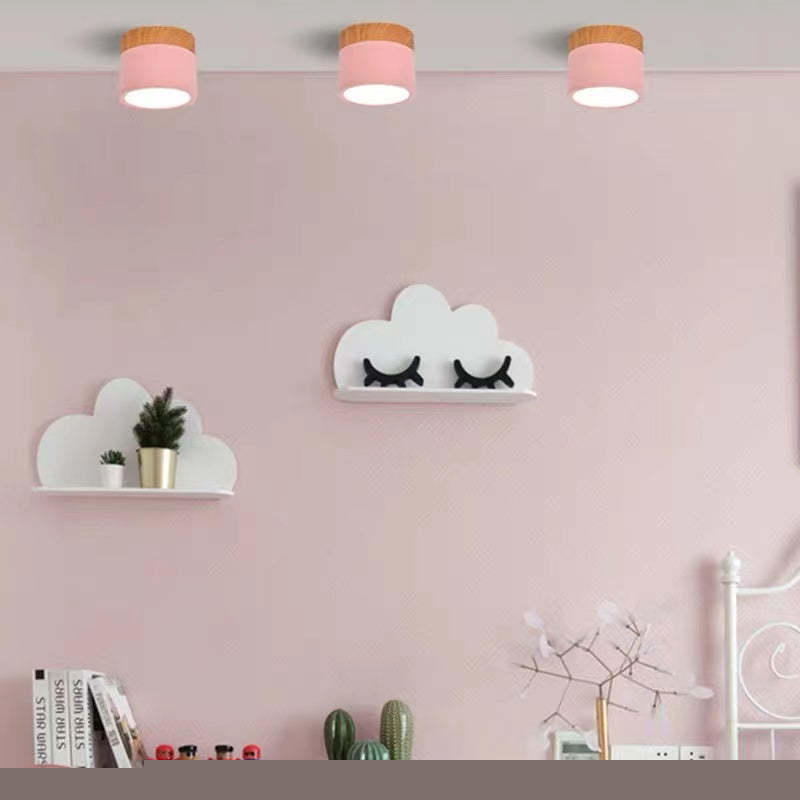 LED Deckenleuchte AuroLuce | Modernes Morandi-Design | Höhenverstellbar | Metall & Acryl