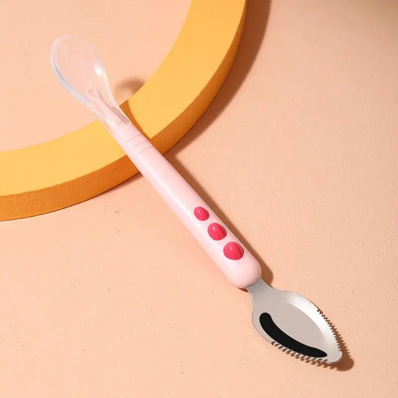 EasyBite – Der clevere 2-in-1 Babylöffel!