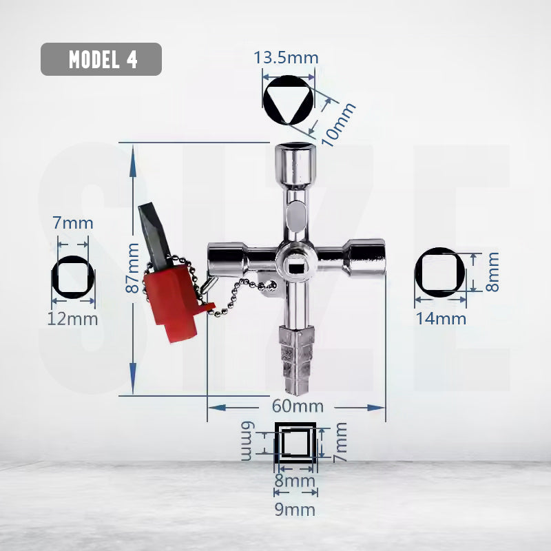 1+1 GRATIS | KeyWrench – Einzelner Schlüssel für zahlreiche Anwendungen