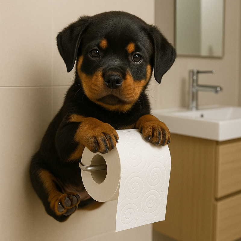 PawRoll – Der tierisch charmante Klopapierhalter!