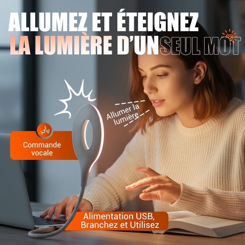 2+1 GRATIS | VoiceGlow LED – Die sprachaktivierte Lampe