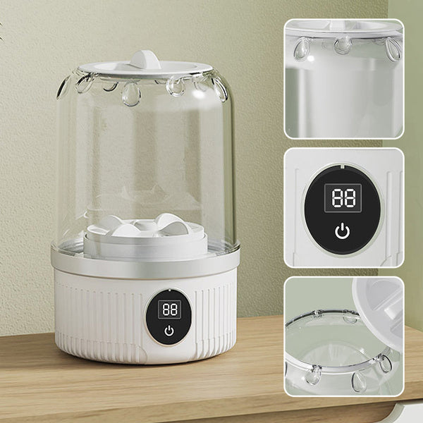 WashyGo Pro – Tragbare kabellose Mini-Waschmaschine für den Einsatz überall!