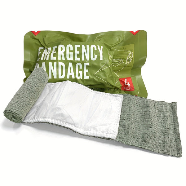 Elastische Erste-Hilfe-Bandage Mediflex | Mit Steriler Wundauflage | 10,5 × 162 cm | Flexibel & Hygienisch