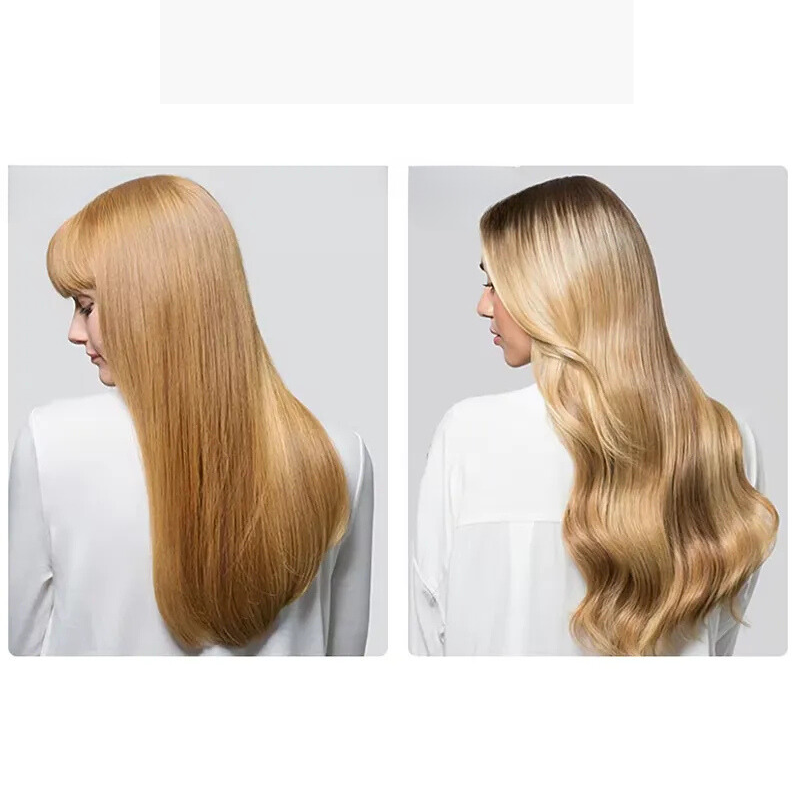 GlamiSilk Ionic Glätteisen mit LCD Display | Antifrizz & Glanz | 4 Temperaturstufen | 30,5 cm | Für nasses & trockenes Haar