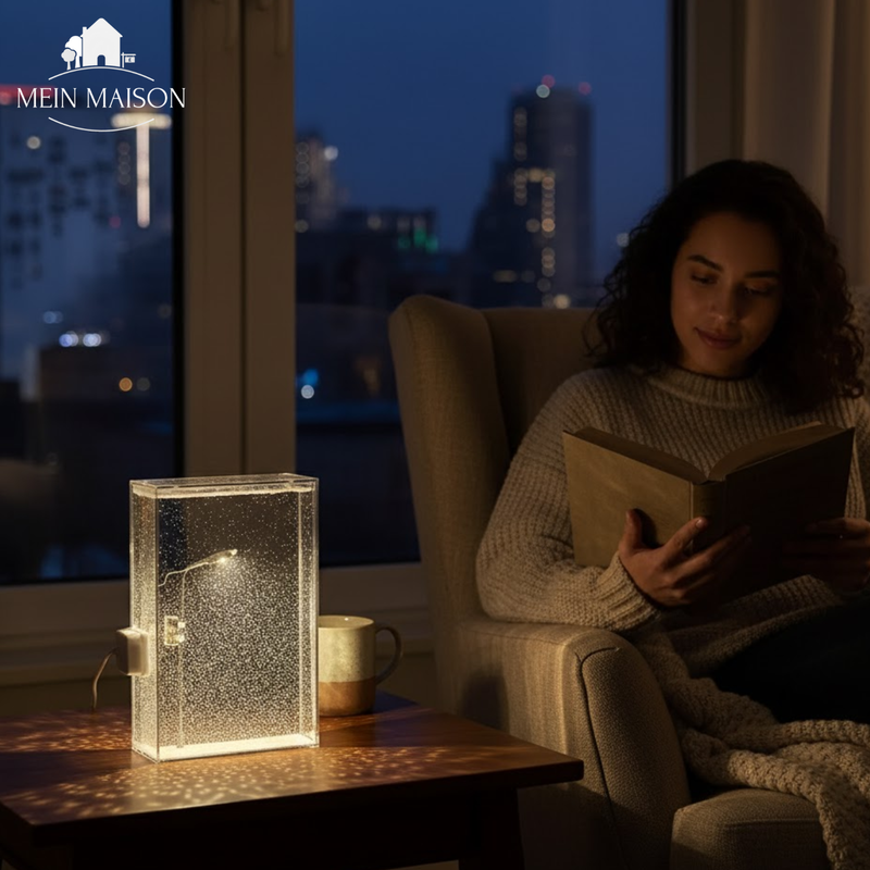 ColdNight – Ihre zauberhafte Winter-Schneelampe!