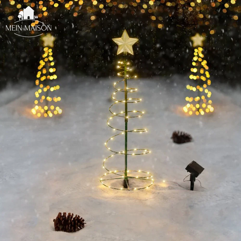 SolarTree – Der bezaubernde LED-Weihnachtsbaum mit Solarenergie betrieben