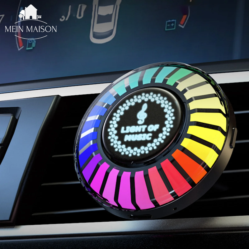 GlowRide FX – Veredeln Sie Ihr Auto mit Musik, Licht und Duft!