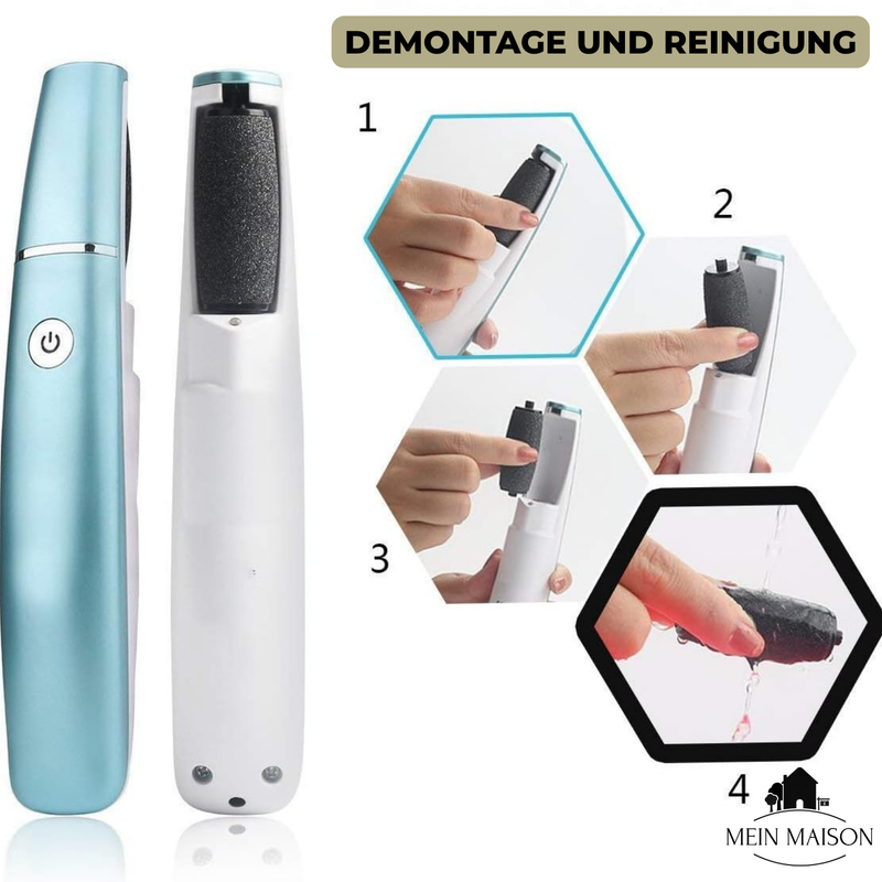 SilkaFeet™ – Mühelos glatte und gepflegte Füße