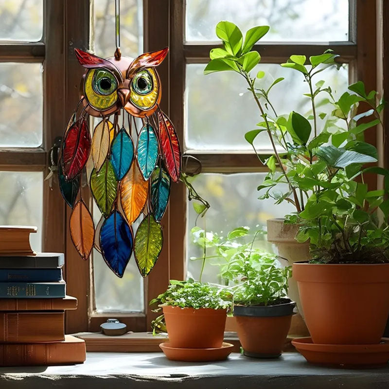 LumoOwl – Die magische Farb-Eule fürs Fenster!