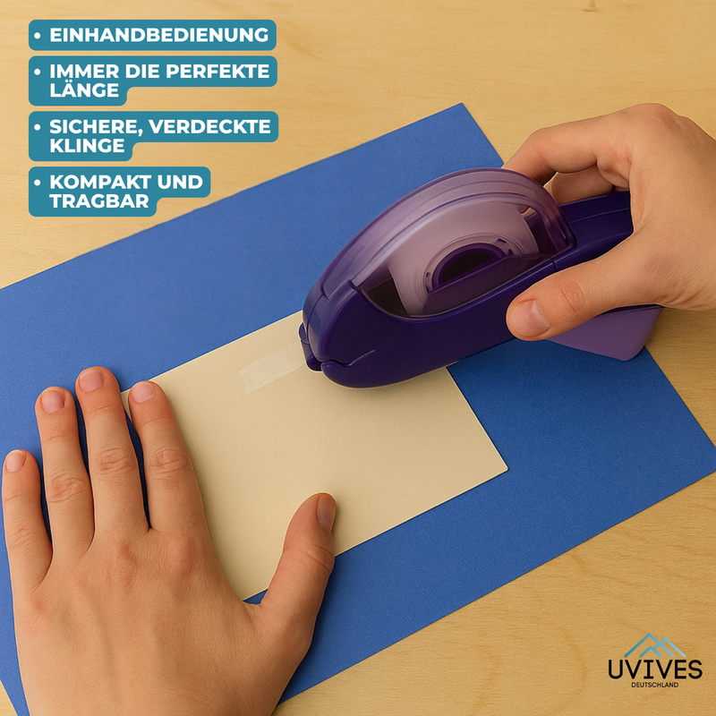 TapeMate – Klebeband mit einem Klick und ganz ohne Stress!