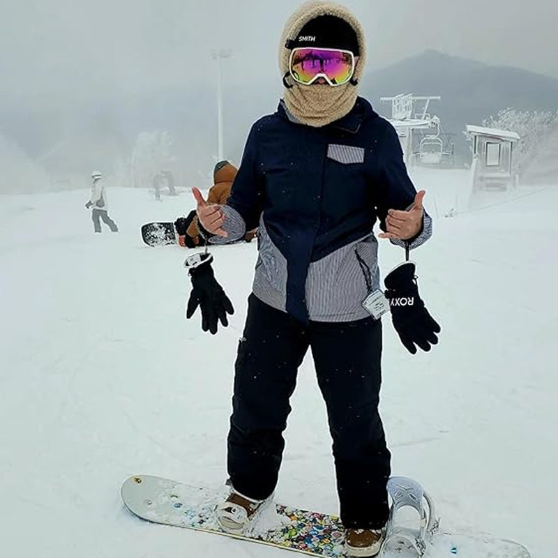 ColdCover - Skimaske mit Sherpa-Kapuze