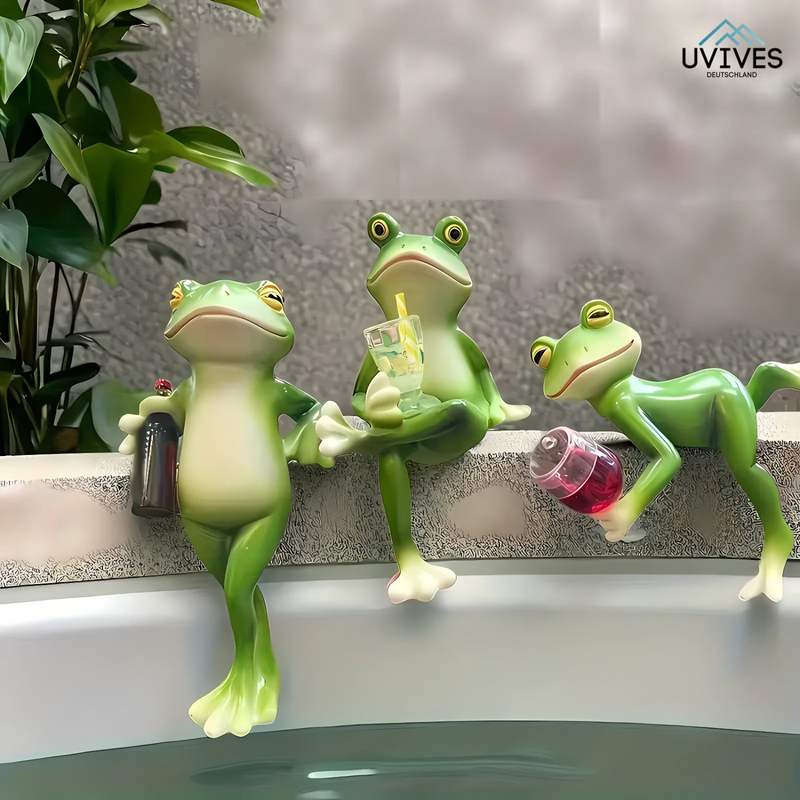 FrogWhimsy – Die freche Deko für Töpfe & Gärten!