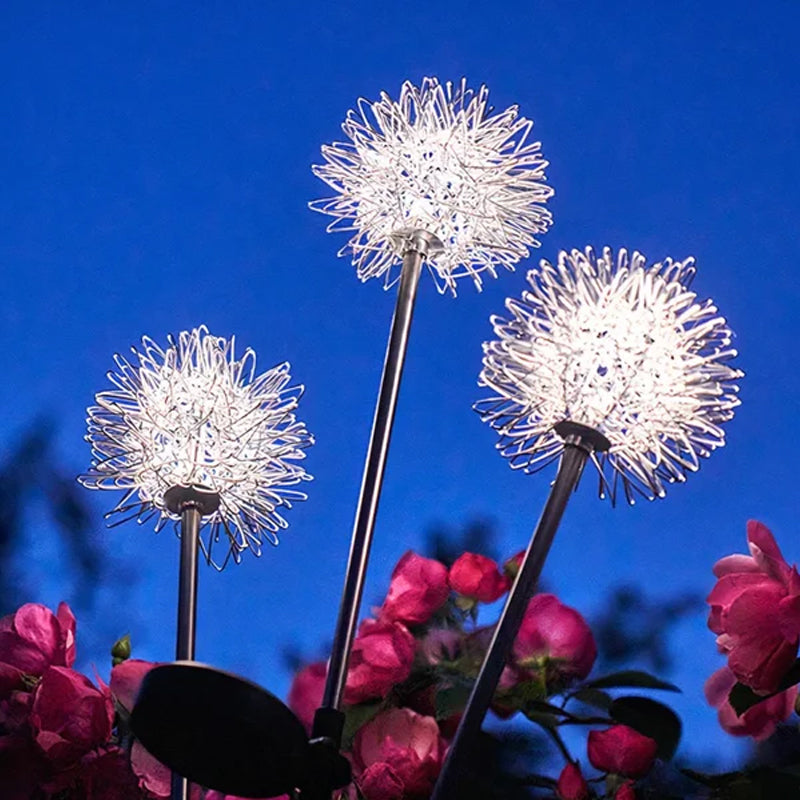 DandeLight - Wasserdichte Solar-Gartenleuchte im Pusteblumen-Design
