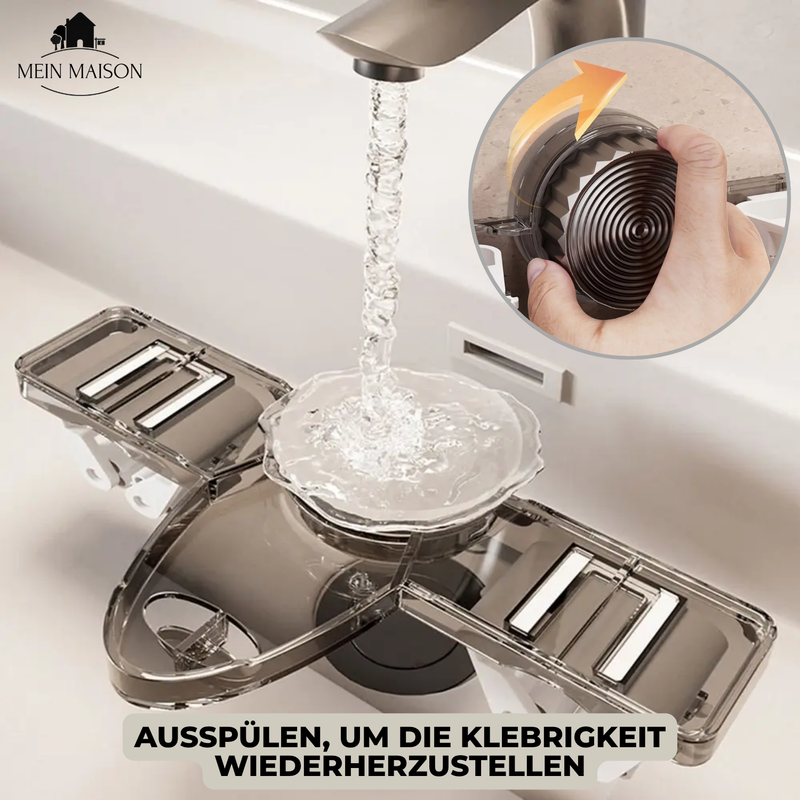 2+2 GRATIS | GripMates – Sicherer Halt für Besen & Wischer ohne Bohren