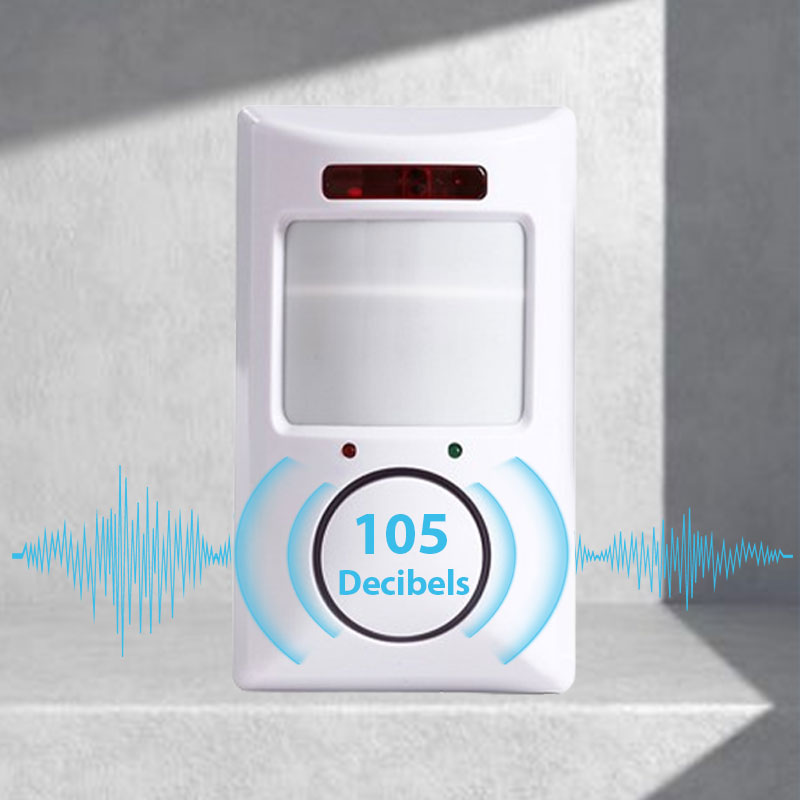 SecureGuard – Unterbricht Einbrecher sofort mit einem lauten 105dB Sirenenalarm