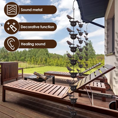 RainCharm – Dekorative Regenkette für Garten &Terrasse
