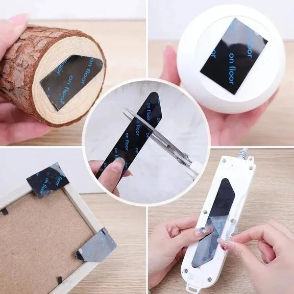 GuroSticker – Verhindert das Verrutschen von Teppichen und gefährliche Ecken