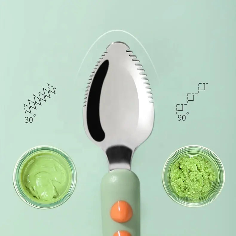 EasyBite – Der clevere 2-in-1 Babylöffel!